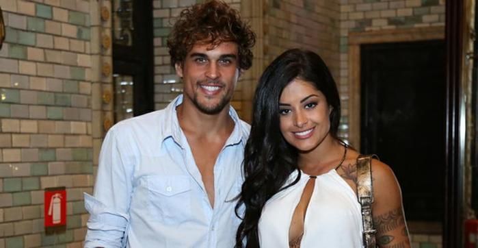 Felipe Roque e Aline Riscado