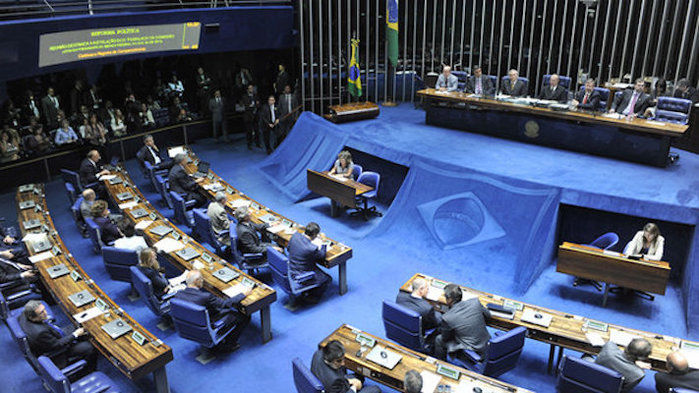 Senado brasileiro (Crédito: Reprodução)