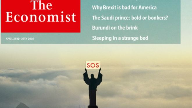 "A grande traição" foi o título escolhido pela britânica The Economist