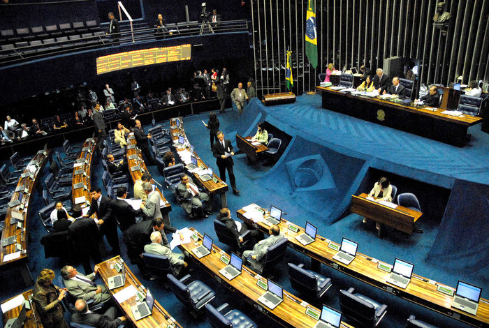 Senado brasileiro (Crédito: Reprodução)