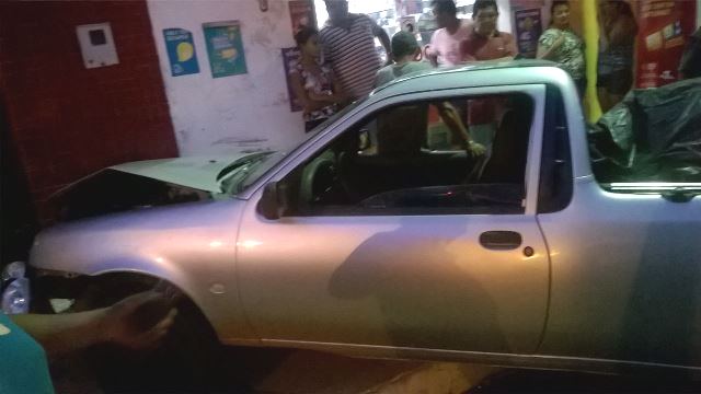 Homem com sinais de embriaguez provoca acidente em José de Freitas (Crédito: Reprodução)