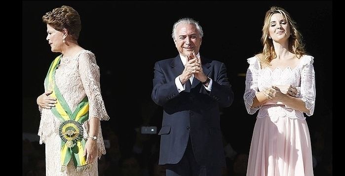 Dilma Rousseff, Michel e Marcela Temer (Crédito: Buzzfeed)