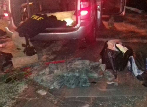 Homem é preso com 100 kg de pasta base de cocaína em fundo falso (Crédito: Reprodução)