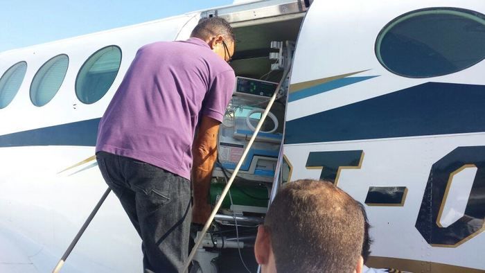 Bebê foi transferido para tratamento especializado em Goiânia