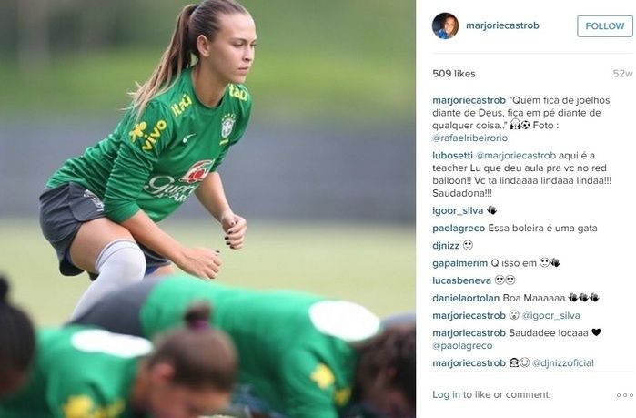 Marjorie Castro (Crédito: Reprodução/Instagram)