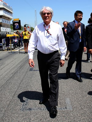 Ecclestone na Espanha (Crédito: Getty)