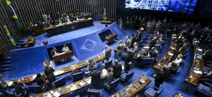 Senado elege comissão que irá analisar impeachment de Dilma (Crédito: Agência Brasil )