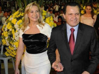 Roseli Barbosa e ex-governador Silval Barbosa, pais de Rodrigo Barbosa