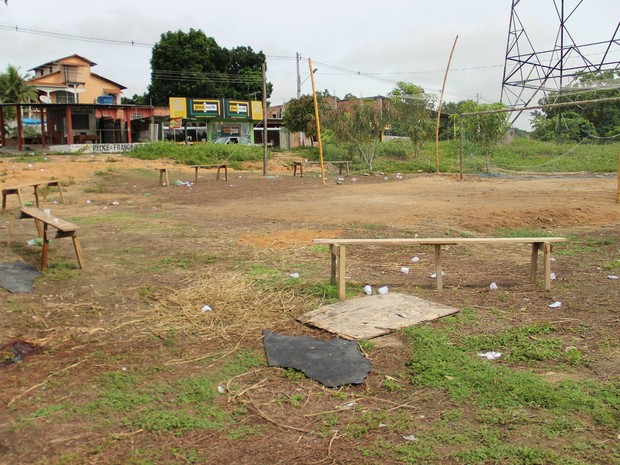 Local onde aconteceu o crime