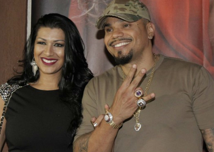 Naldo e esposa foram a festa de Ludmilla (Crédito: Ego)