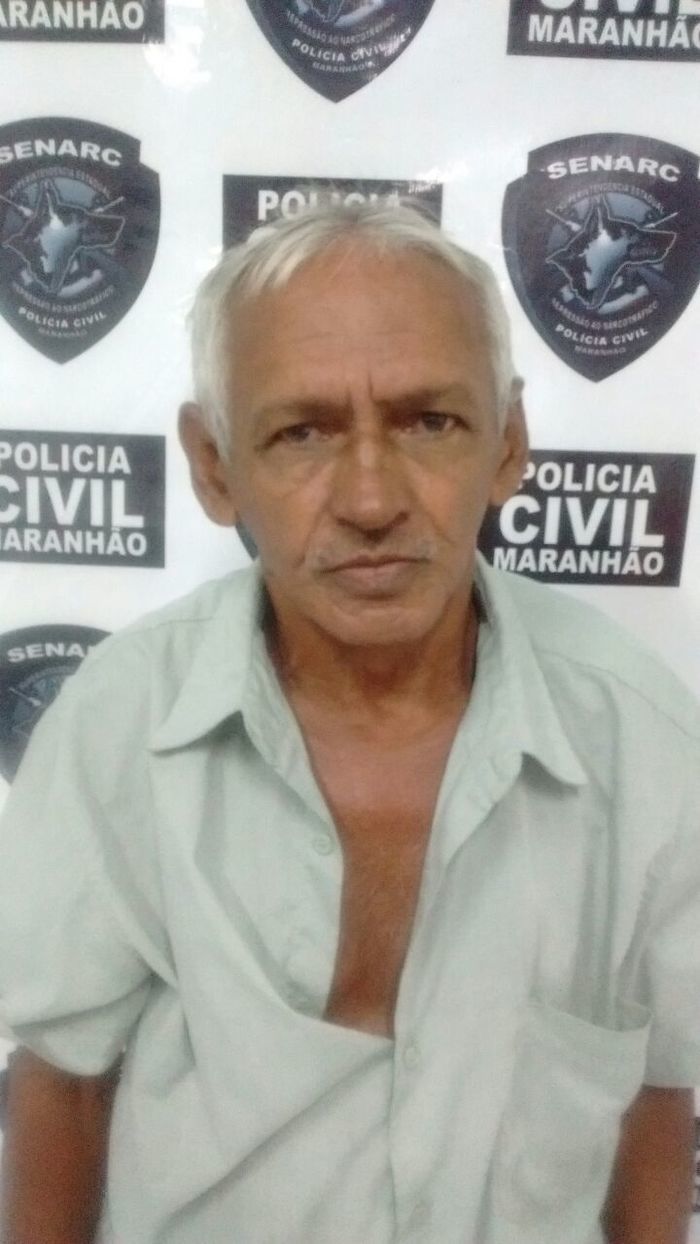 Acusado preso (Crédito: Reprodução)