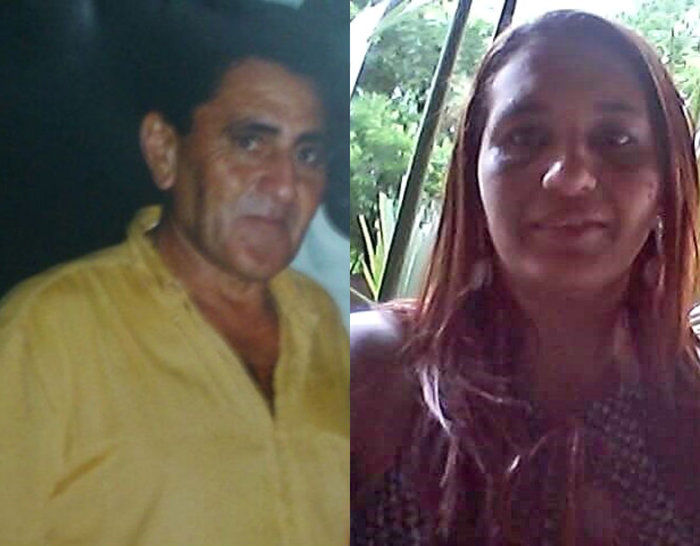 Mulher atingida pelo ex-marido (Crédito: Reprodução)
