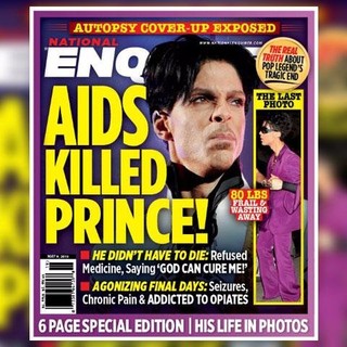 Prince teria Aids, diz tabloide inglês (Crédito: Divulgação)
