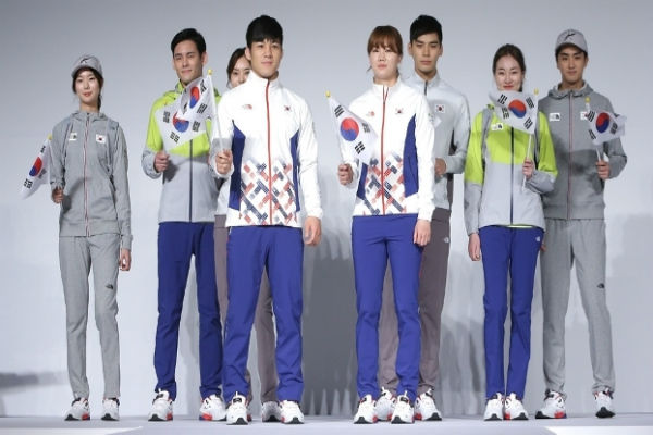 Coreia do Sul apresentou os uniformes para a Olimpíada (Crédito: Getty)