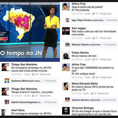 Maria Júlia sofreu comentários racistas