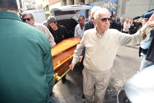 Familiares e amigos velam corpo do ator Umberto Magnani em SP (Crédito: Ego)