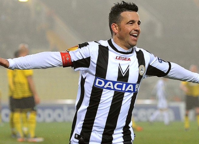 Di Natale chegou à Udinese na temporada 2004/05 (Crédito: AFP)