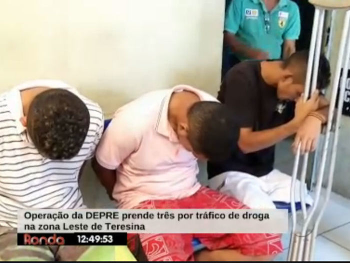 Presos (Crédito: Reprodução TV Meio Norte)