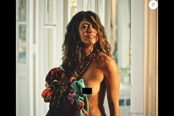 Carol Castro apareceu nua em "Velho Chico"