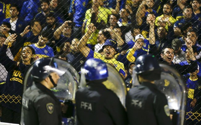 Torcedores foram presos devido atos de vandalismos