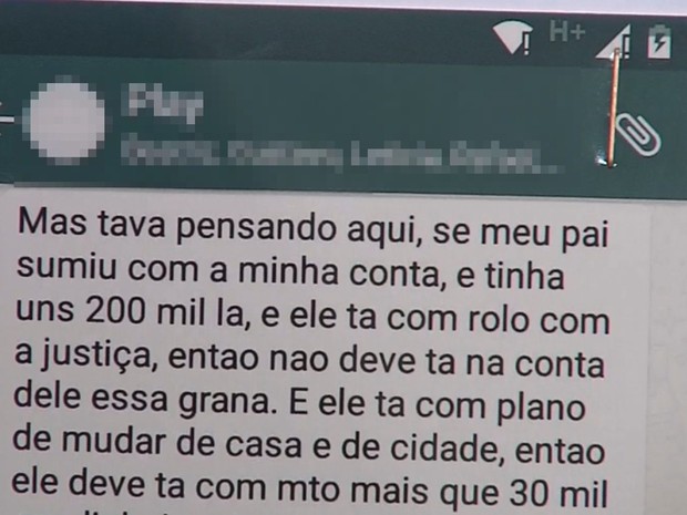 Parte das conversas (Crédito: Reprodução)