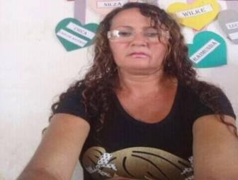 Professora morta em acidente (Crédito: Reprodução)