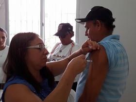 Hoje foi o dia "D" de vacinação contra o H1N1 em S.A.L