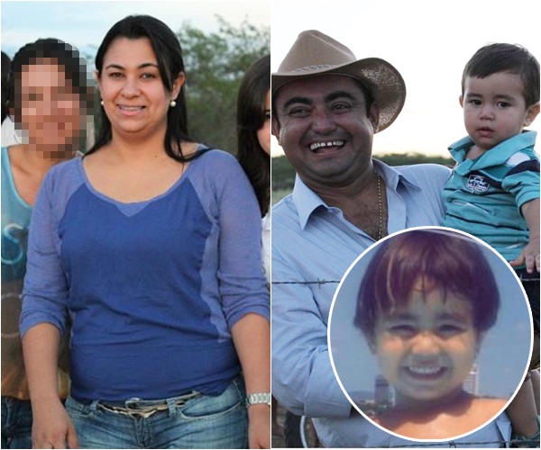 Primeira-dama se feriu e criança morreu em acidente (Crédito: Reprodução)