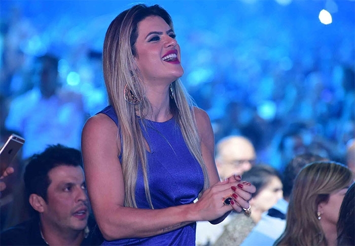 Mirella Santos e Wellington Muniz (Crédito: Léo Franco / AgNews)