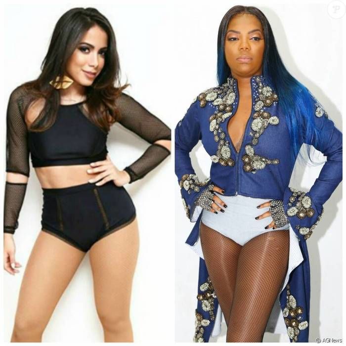 Anitta e Ludmilla: amigas ou rivais? (Crédito: Divulgação)