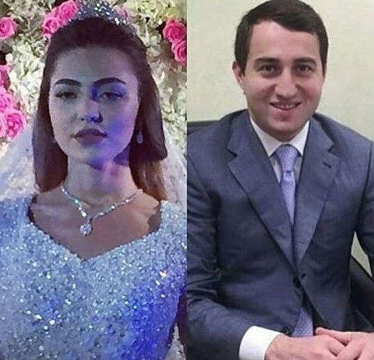 Magnata Said Gutseriev, de 28 anos, e a noiva, a estudante de odontologia Khadija Uzhakhovs