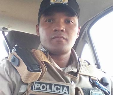Policial morto em troca de tiros (Crédito: Reprodução)
