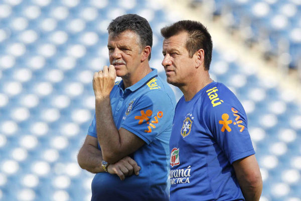 Dunga e Gilmar Rinaldi (Crédito: Reprodução)