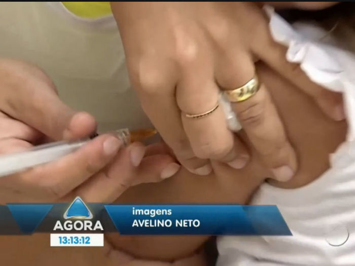 Vacinação (Crédito: Reprodução TV Meio Norte)