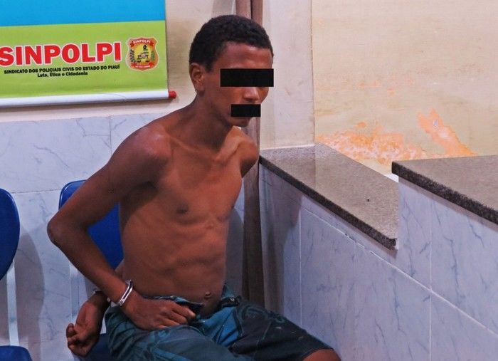 Jovem apreendido Parnaíba (Crédito: Reprodução)