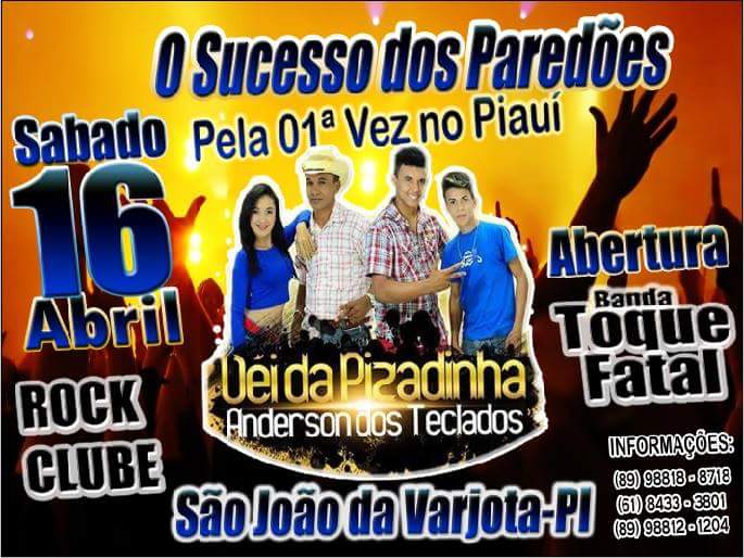 Vei da Pisadinha em São João da Varjota dia 16 de abril (Crédito: José Carlos da Silva)