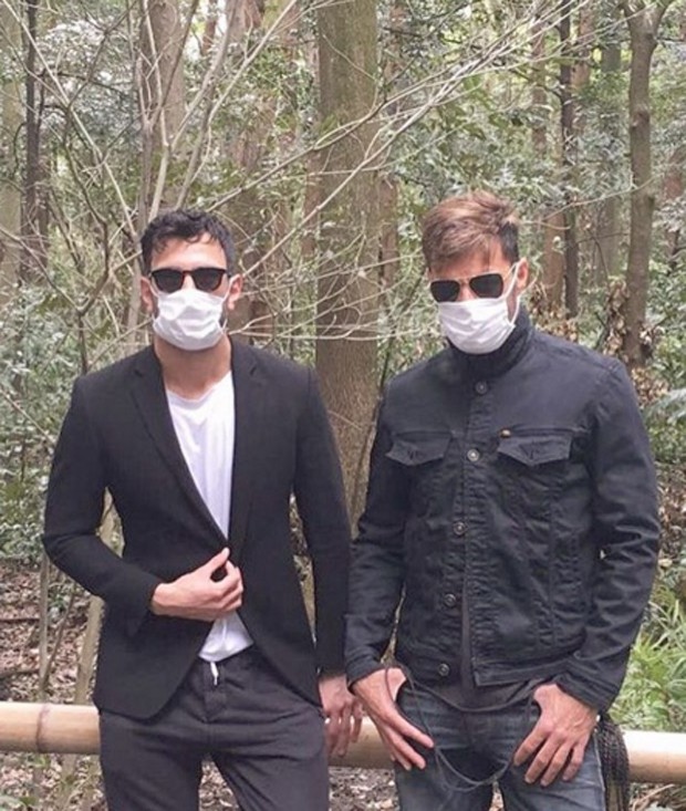 Ricky Martin e Jwan Yosef no Japão
