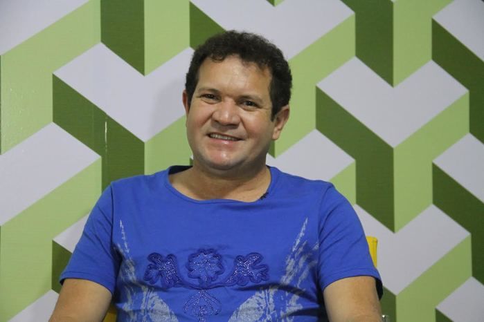 Ximbinha visita Grupo Meio Norte (Crédito: Kelson Fontenele)