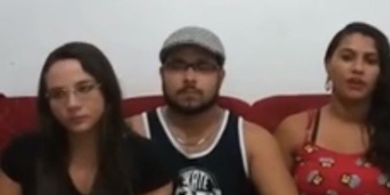 Após união poliafetiva, homem casado com 2 mulheres recebe ataque