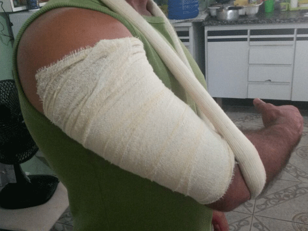 Jovem diz ter sido vítima de injúria e agressão em balada GLS (Crédito: Arquivo Pessoal)