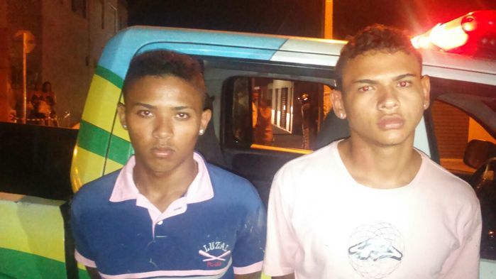Jovens são presos na zona sudeste de Teresina (Crédito: Reprodução)
