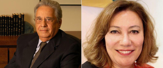 Ex-presidente FHC e Mirian Dutra
