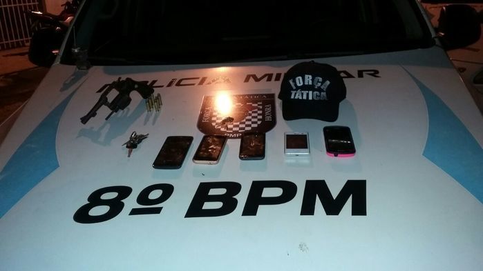 Jovens são presos na zona sudeste de Teresina (Crédito: Reprodução)