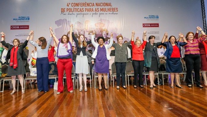 Dilma na 4ª Conferência Nacional de Políticas para Mulheres