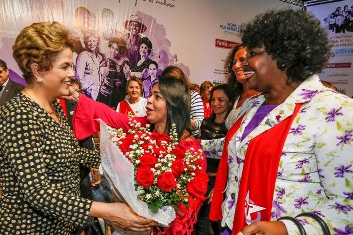 Dilma na 4ª Conferência Nacional de Políticas para Mulheres