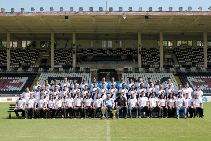 Foto oficial do time campeão (Crédito: Paulo Fernandes)