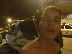 Acusado de assaltar idosa quase é linchado com facão:"Escapei"