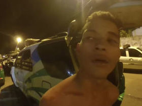 Acusado de assaltar idosa quase é linchado com facão:"Escapei"