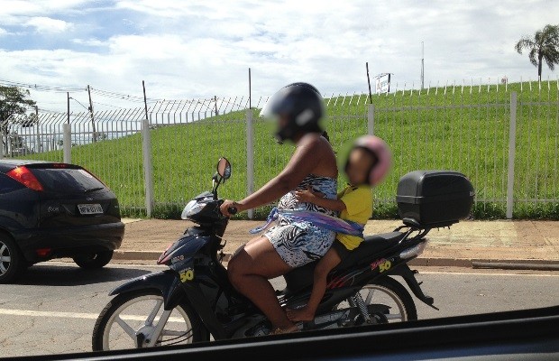 SAMU atendeu mais de 30 crianças e adolescentes vítimas de acidente de moto (Crédito: Reprodução)