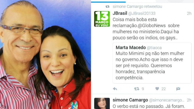 Mulher de ministro da Casa Civil (Crédito: Reprodução )